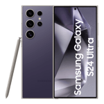 Samsung galaxy s24 ultra 5g titanium violet 12gb 256gb Front Back View