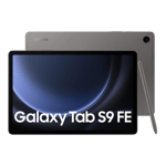 Samsung galaxy tab s9 fe 5g x516bains gray 128gb 6gb ram Front Back View