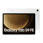 Samsung galaxy tab s9 fe 5g x516beinu silver 256gb 8gb ram Front Back View