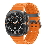 Samsung galaxy watch ultra 2025 lte titanium gray Front Right View