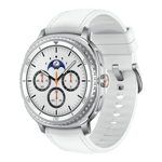 Samsung galaxy watch8 classic white Front Right View