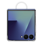 Samsung ring case for galaxy z flip 7 transparent Back Flip View