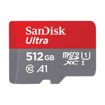 SanDisk 512GB Class 10 A1 MicroSD Without Adapter 1
