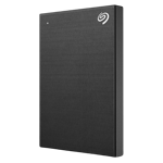 Seagate one touch with password external hard disk drive stky1000400 1tb black Front View