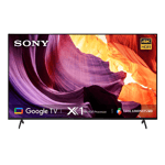Sony bravia 4k ultra hd smart led google tv x80k 55 inch Front View