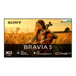 Sony bravia 5 4k ultra hd smart mini led google tv xr55a 55 inch Front View