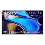 Sony bravia 8 xr 4k ultra hd smart android oled tv xr80 65 inch Front View