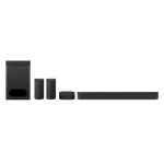 Sony ht s60 5 1ch 1000w bravia theatre system 6 dolby atmos soundbar black Front View