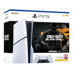 Sony playstation 5 slim standard cod black ops 6 bundle d chassi white Box Image
