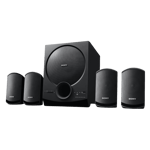 Sony sa d40m2 4 1ch multimedia speaker system 100w black Front View