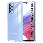Space Hard Clear Back Case For Samsung Galaxy A53 5G Transparent 1