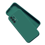 Space cloth back case for samsung galaxy a23 green Back View