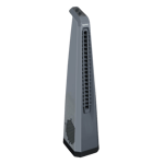 Symphony surround bladeless tower fan grey Front View