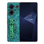 Tecno camon 20 pro 5g mr doodle edition 128gb 8gb ram Front Back View