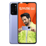 Tecno spark go 2022 iris purple 32gb 2gb ram Front Back View