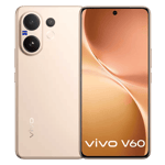 Vivo v60 5g auspicious gold 16gb 512gb Front Back View