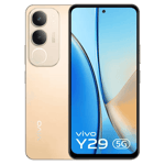 Vivo y29 5g titanium gold 128gb 4gb ram Front Back View