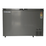 Voltas 445 l double door deep freezer cvf460da5 w pl grey Front View Image