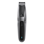 Wahl cord cordless vacuum trimmer silver chrome Front View