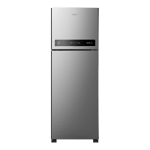 Whirlpool 292 l frost free double door 2 star refrigerator neo df305 prm illusia steel Front View