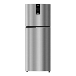 Whirlpool 308 l frost free double door 2 star refrigerator ifpro inv cnv 355 illusia steel Front View