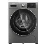 Whirlpool 7 0kg fully automatic front load washing machine xo7012byvd silver Front View