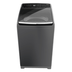 Whirlpool 7 5kg fully automatic top load washing machine stainwash pro grey Front View