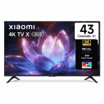 Xiaomi led 4k ultra hd tv x series 2025 43 inch Front View