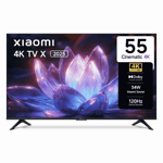 Xiaomi tv 4k ultra hd x series 2025 55 inch Front View