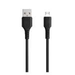 Yarr YR222 USB to Micro Cable Black top view