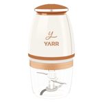 Yarr chopzy multi 200w electric chopper white brown Front View