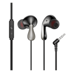 Yarr sonic pop 3 5mm earphones black Full View