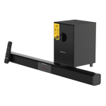 Zebronics zeb sonata 2 2 1ch 120w soundbar black Full View