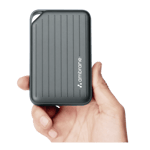 ambrane line 10 22 5w 10000 mah power bank fdront view