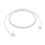 apple 60w usb c 1m charge cable white front view