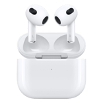 apple airpods 3 gen with magsafe lightning charging case white mpny3hn a White COlor