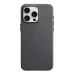 apple finewoven case with magsafe for iphone 15 pro max black front view 01