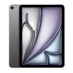 apple ipad air with apple m2 chip 11 inch wifi cellular space grey 256gb back view model view