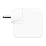 apple usb c power adapter 30w white my1w2hn a front view