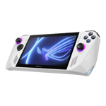 asus rog ally handheld gaming console rc71l nh001w white side view