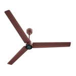 atomberg renesa bldc motor with remote 1400 mm ceiling fan Matt Brown front view