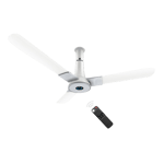 atomberg studio smart 1200 mm ceiling fan marble white front image