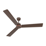 bajaj classico sleek plus bldc motor 1200 mm ceiling fan red walnut Front view