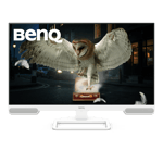 benq ew2790u 4k uhd ips monitor white 27 inch Front View