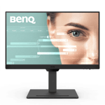 benq gw2490t fhd ips monitor black 24 front view