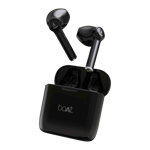 boat airdopes 138 wireless earbuds active black Full View
