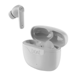 boat airdopes 207 true wireless carbon white front view