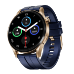 boat chrome horizon smart watch midnight blue Front View
