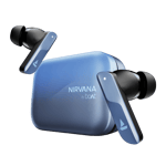 boat nirvana x true wireless Mist Blue front view