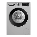 bosch 10 0kg front load washing machine series 6 wga252zsin silver Front View